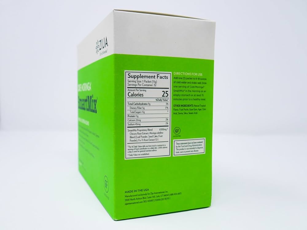 Amazon.com: Zija SmartMix Enhanced Moringa Blend Instant